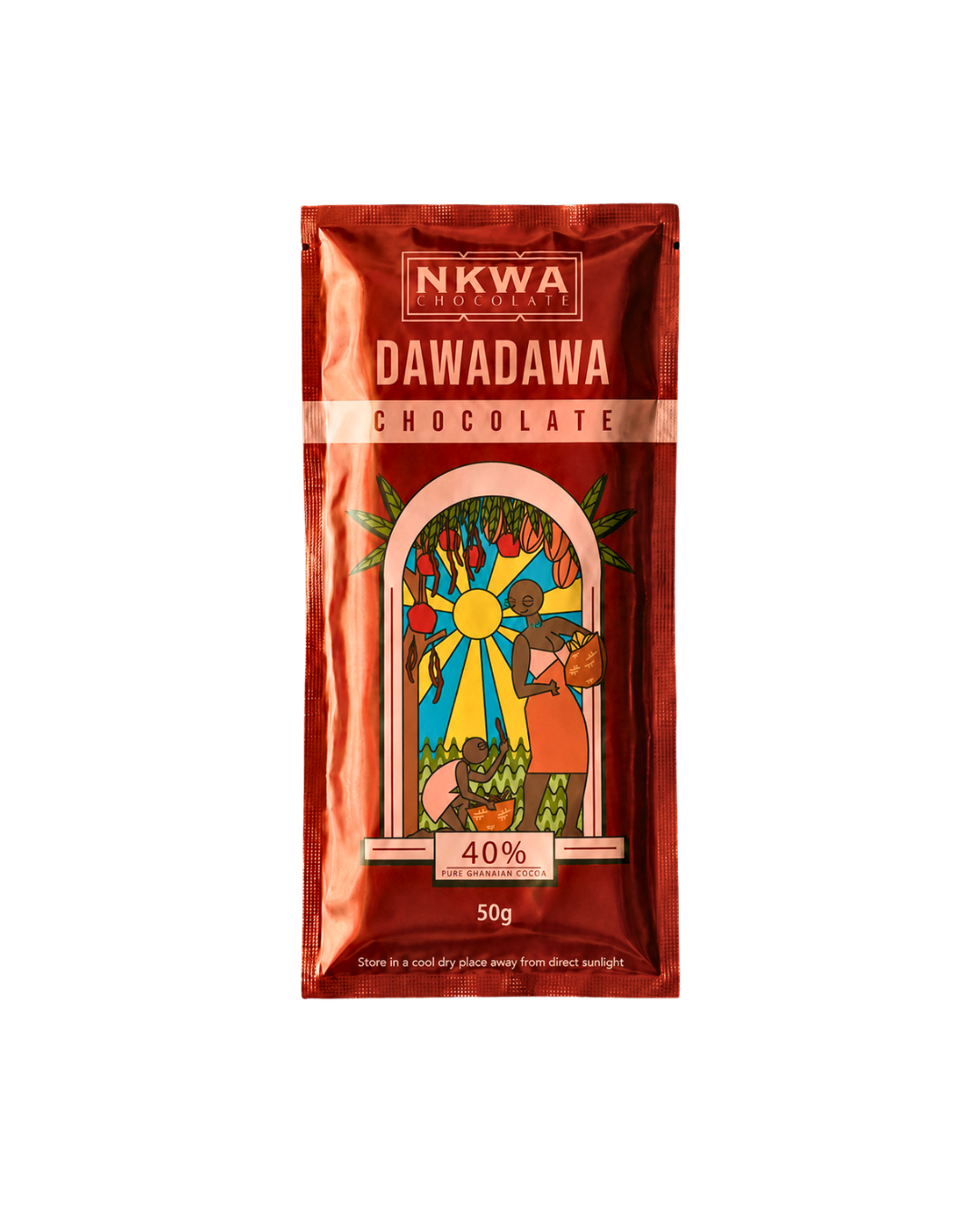 Carob Bean "Dawadawa" Cocoa Bar 40%